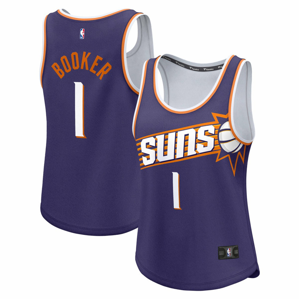 Fanatics Devin Booker Phoenix Suns Women's Fast Break Player Jersey