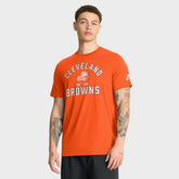 Favorable Timeline Tri-Blend T-Shirt - Cleveland Browns T-shirts
