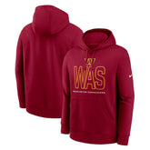 Busted Play Club Fleece Pullover Hoodie - Washington Commanders Hoodies