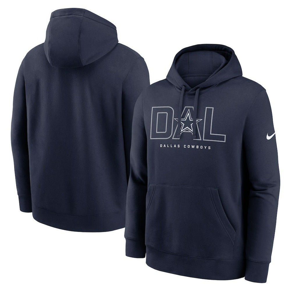 Busted Play Club Fleece Pullover Hoodie - Dallas Cowboys Hoodies