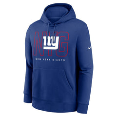 Busted Play Club Fleece Pullover Hoodie - New York Giants Hoodies
