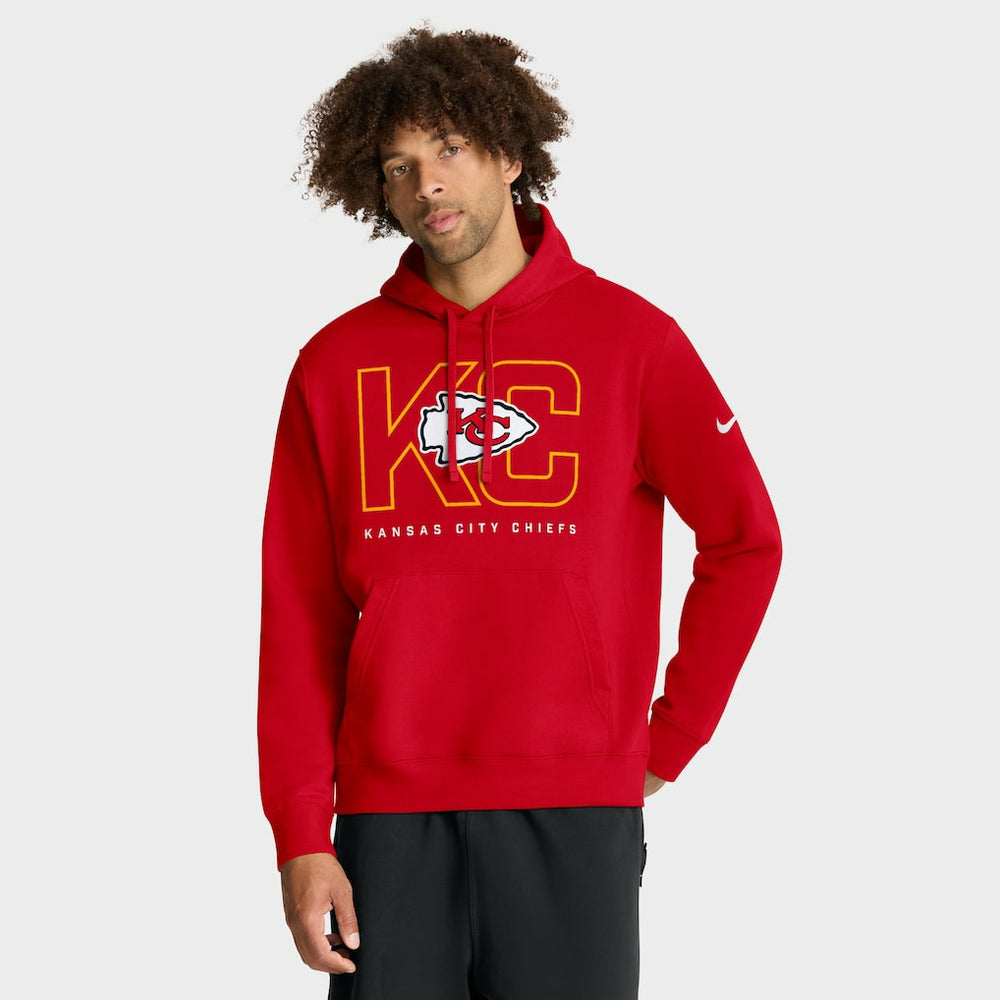 Busted Play Club Fleece Pullover Hoodie - Kansas City Chiefs Hoodies