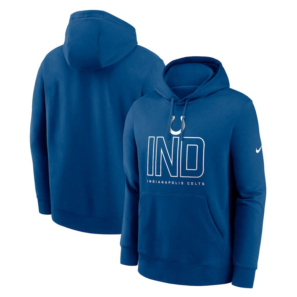 Busted Play Club Fleece Pullover Hoodie - Indianapolis Colts Hoodies