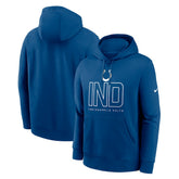 Busted Play Club Fleece Pullover Hoodie - Indianapolis Colts Hoodies