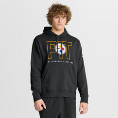 Busted Play Club Fleece Pullover Hoodie - Pittsburgh Steelers Hoodies