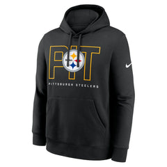 Busted Play Club Fleece Pullover Hoodie - Pittsburgh Steelers Hoodies