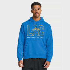 Busted Play Club Fleece Pullover Hoodie - Los Angeles Chargers Hoodies
