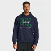 Busted Play Club Fleece Pullover Hoodie - Seattle Seahawks Hoodies