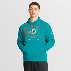 Busted Play Club Fleece Pullover Hoodie - Miami Dolphins Hoodies
