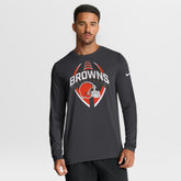 Primetime Legend Icon Performance Long Sleeve T-Shirt - Cleveland Browns T-shirts