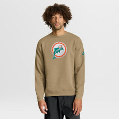 Swing Pass Rewind Club Pullover Sweatshirt - Miami Dolphins Pullover