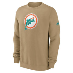 Swing Pass Rewind Club Pullover Sweatshirt - Miami Dolphins Pullover