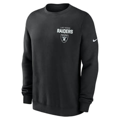 Primetime Club Fleece Pullover Sweatshirt - Las Vegas Raiders Pullover