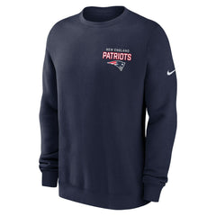 Primetime Club Fleece Pullover Sweatshirt - New England Patriots Pullover