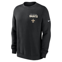 Primetime Club Fleece Pullover Sweatshirt - New Orleans Saints Pullover