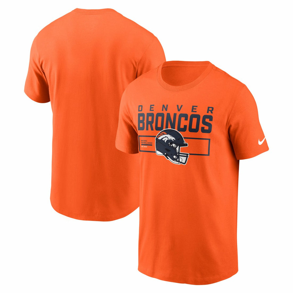 Primetime Helmet Essential T-Shirt - Denver Broncos T-shirts
