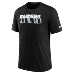 Long Pass Tri-Blend T-Shirt - Las Vegas Raiders T-shirts