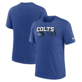 Long Pass Tri-Blend T-Shirt - Indianapolis Colts T-shirts