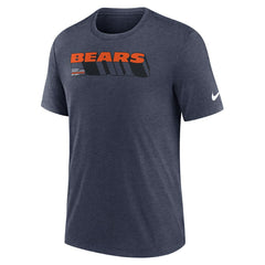 Long Pass Tri-Blend T-Shirt - Chicago Bears T-shirts