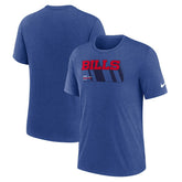 Long Pass Tri-Blend T-Shirt - Buffalo Bills T-shirts