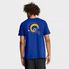 Rewind Front and Back Hit Essential T-Shirt - Los Angeles Rams T-shirts