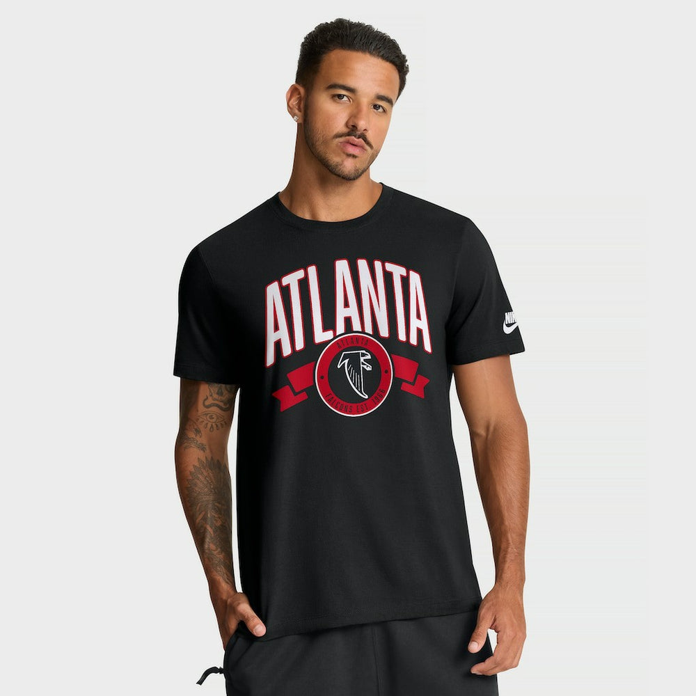 Rewind Front and Back Hit Essential T-Shirt - Atlanta Falcons T-shirts