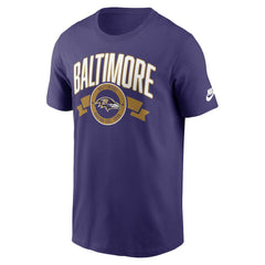 Rewind Front and Back Hit Essential T-Shirt - Baltimore Ravens T-shirts