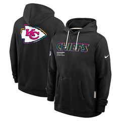 Tall 2025 NFL Crucial Catch Sideline Standard Issue Dri-FIT Hoodie - Kansas City Chiefs Hoodies