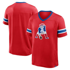 Hometown Premium Hashmark V-Neck T-Shirt - New England Patriots T-shirts
