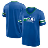 Hometown Premium Hashmark V-Neck T-Shirt - Seattle Seahawks T-shirts
