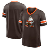 Hometown Premium Hashmark V-Neck T-Shirt - Cleveland Browns T-shirts