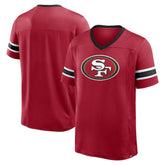 Hometown Premium Hashmark V-Neck T-Shirt - San Francisco 49ers T-shirts