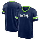 Hometown Premium Hashmark V-Neck T-Shirt - Seattle Seahawks T-shirts