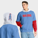 Helmet Retro Pullover Hoodie - Tennessee Titans Hoodies