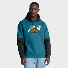 Helmet Retro Pullover Hoodie - Jacksonville Jaguars Hoodies