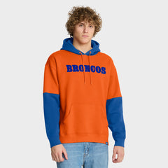 Helmet Retro Pullover Hoodie - Denver Broncos Hoodies