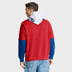 Helmet Retro Pullover Hoodie - New England Patriots Hoodies