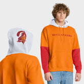 Helmet Retro Pullover Hoodie - Tampa Bay Buccaneers Hoodies
