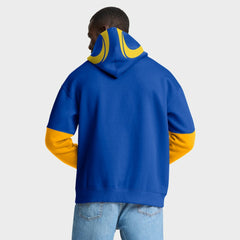 Helmet Pullover Hoodie - Los Angeles Rams Hoodies