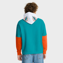 Helmet Pullover Hoodie - Miami Dolphins Hoodies