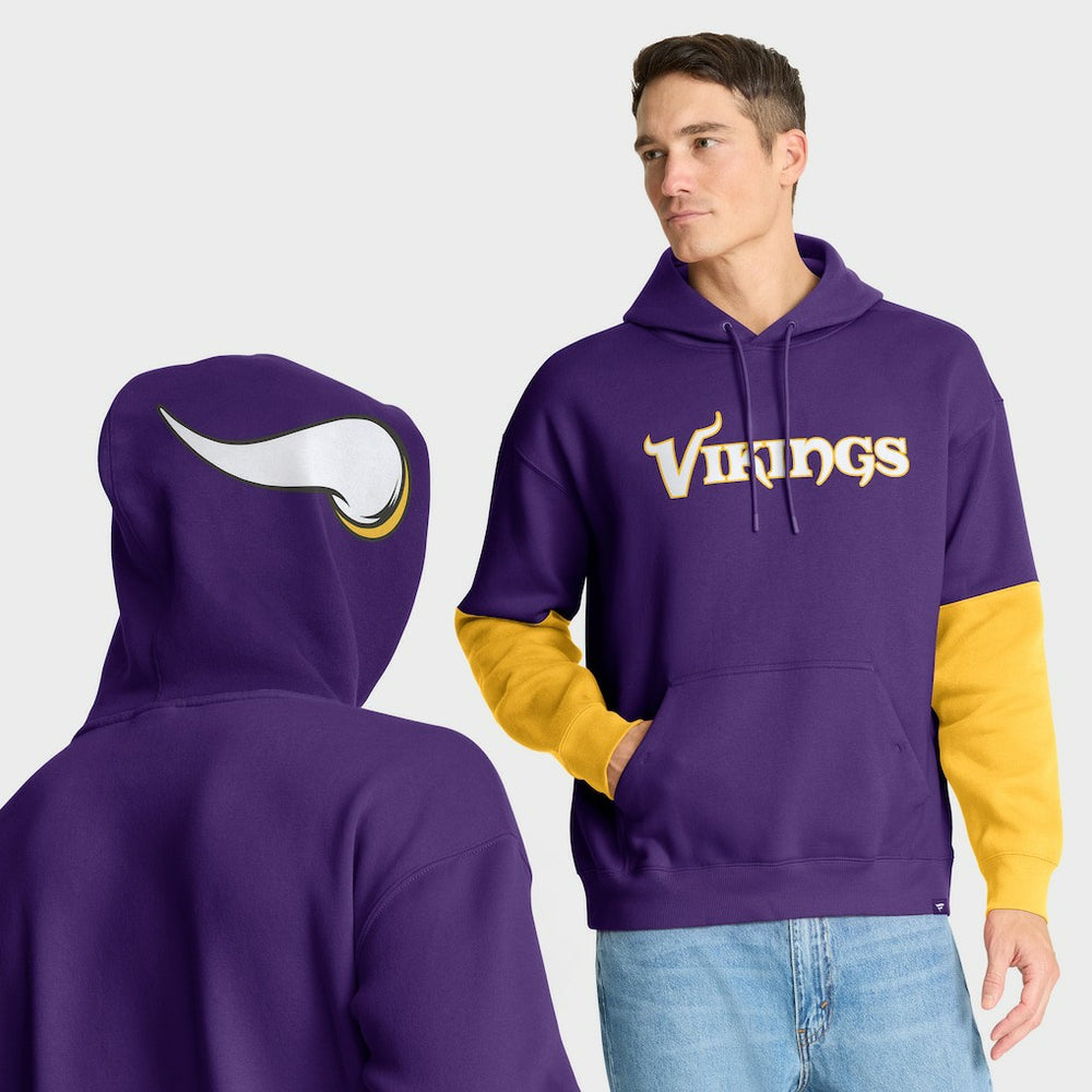 Helmet Pullover Hoodie - Minnesota Vikings Hoodies