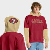 Helmet Pullover Hoodie - San Francisco 49ers Hoodies