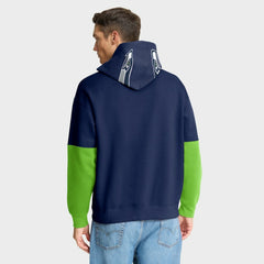 Helmet Pullover Hoodie - Seattle Seahawks Hoodies