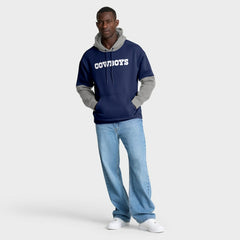 Helmet Pullover Hoodie - Dallas Cowboys Hoodies