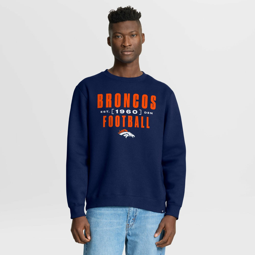 Powerful Throw Legacy Pullover Sweatshirt - Denver Broncos Pullover