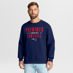 Powerful Throw Legacy Pullover Sweatshirt - New England Patriots Pullover