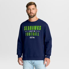 Powerful Throw Legacy Pullover Sweatshirt - Seattle Seahawks Pullover