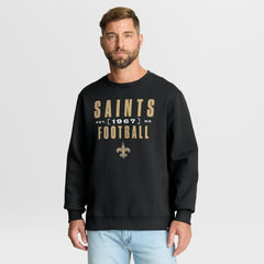 Powerful Throw Legacy Pullover Sweatshirt - New Orleans Saints Pullover