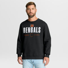 Direct Handoff Legacy Pullover Sweatshirt - Cincinnati Bengals Pullover