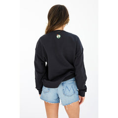 Boston Celtics Terez Women's Gemstone Logo Pullover Sweatshirt